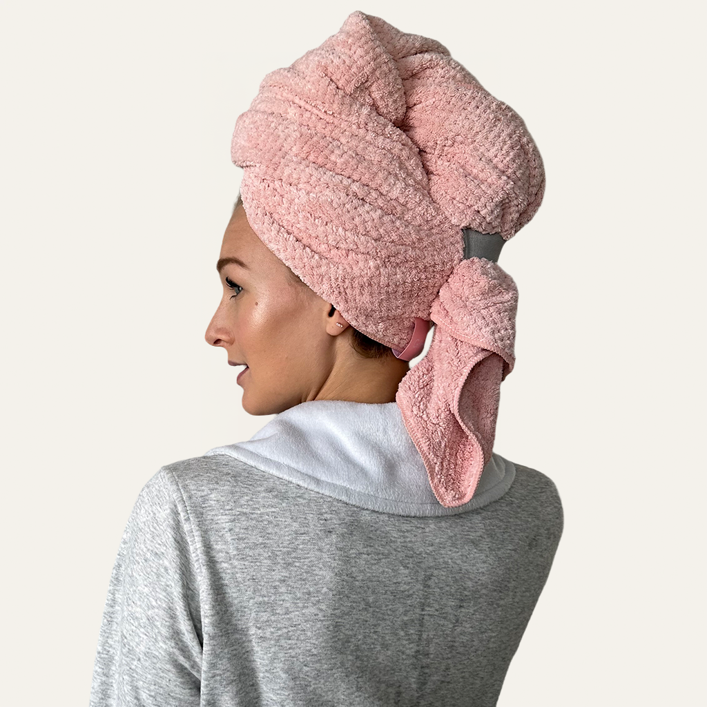 XL Quick Dry Hair Towel Wrap – Glimmr display picture 3