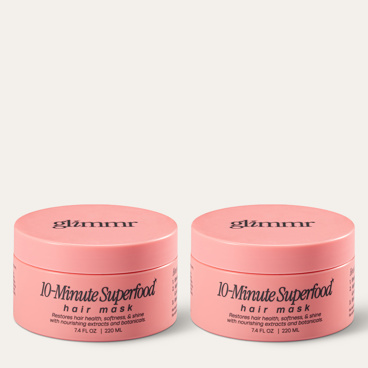 10-Minute Superfood Hair + Scalp Mask: 2-Pack