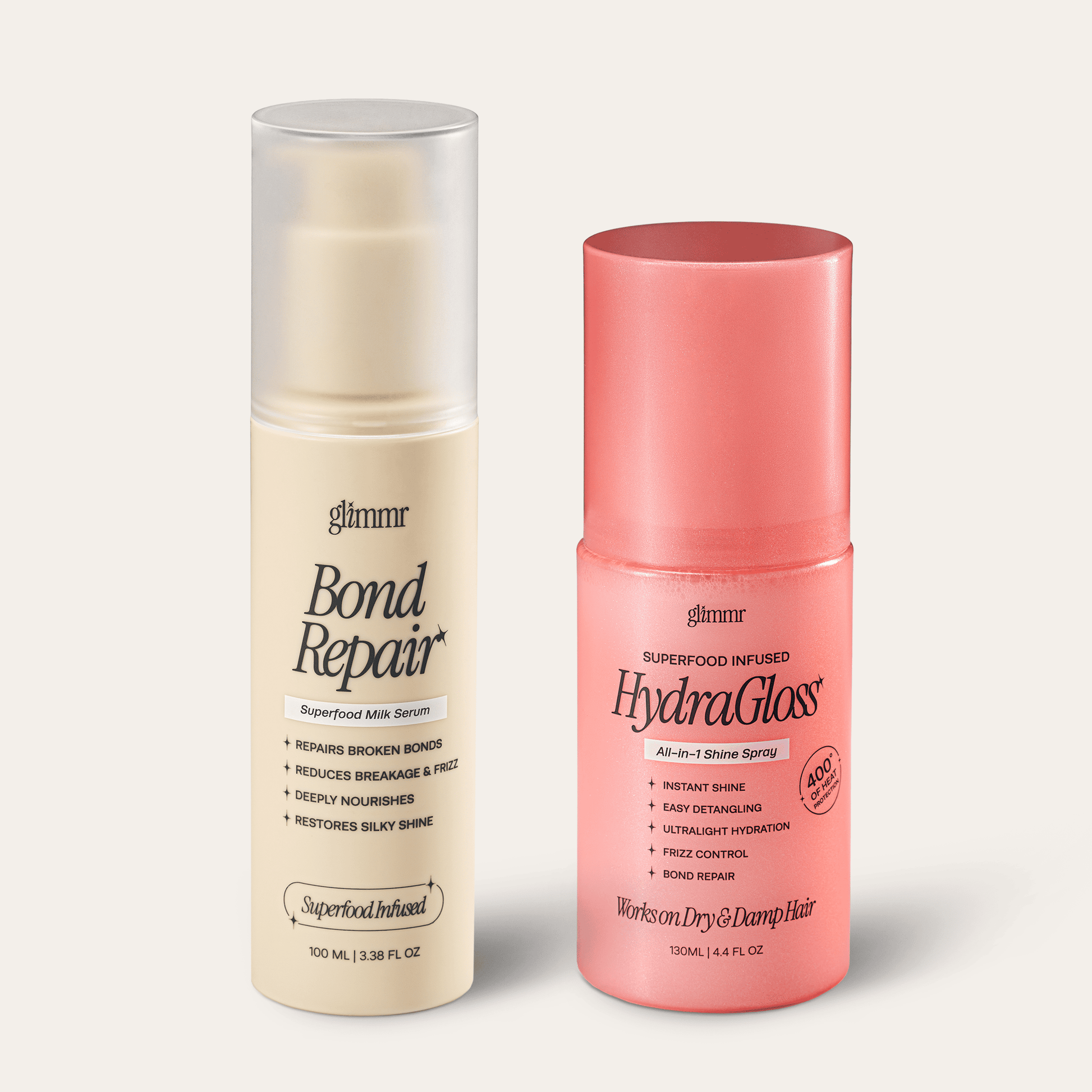 Bond Repair & Shine Set – Bond Serum + HydraGloss