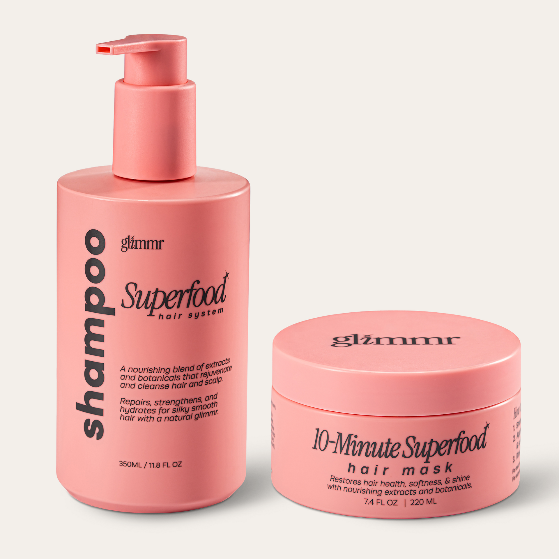 Cleanse & Restore Set - Shampoo & Hair Mask – Glimmr
