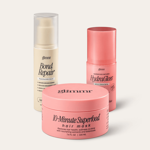 The Ultimate Hair Repair Routine — Hair Mask + Bond Serum + HydraGloss