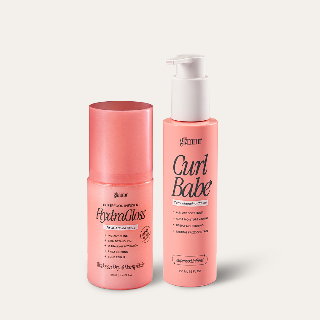 The Curl + Shine Duo — Curl Cream + HydraGloss