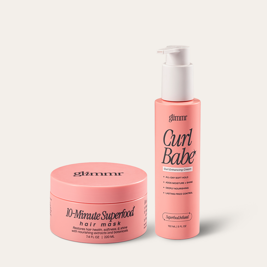 The Curl + Hydration Duo — Curl Cream + Hair Mask