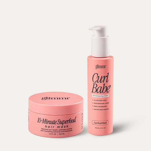 The Curl + Hydration Duo — Curl Cream + Hair Mask
