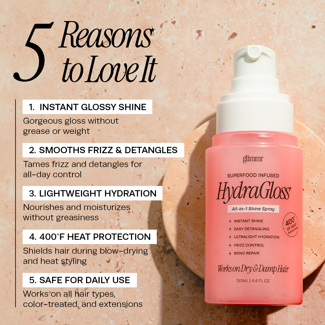 HydraGloss Lightweight Shine & Smoothing Spray