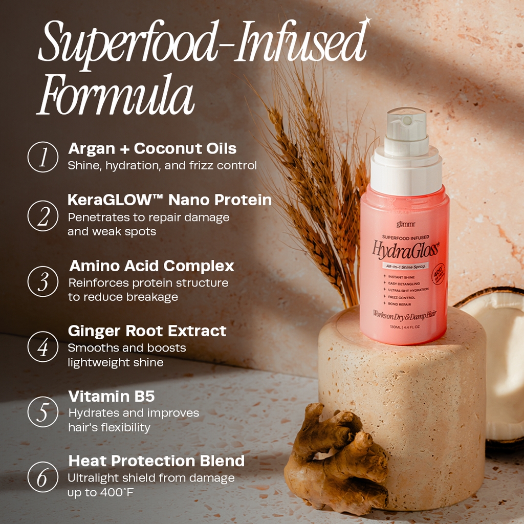 HydraGloss Lightweight Shine & Smoothing Spray