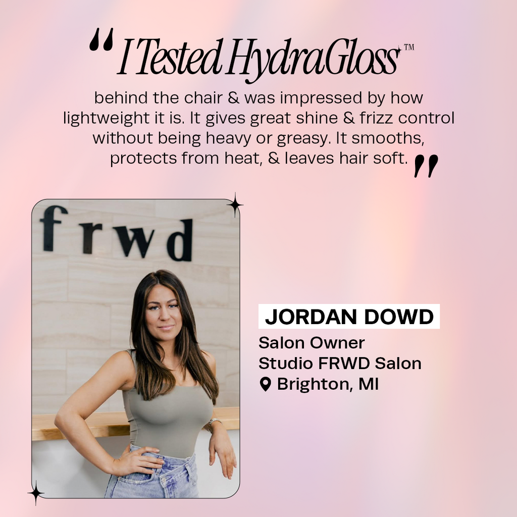 HydraGloss Lightweight Shine & Smoothing Spray