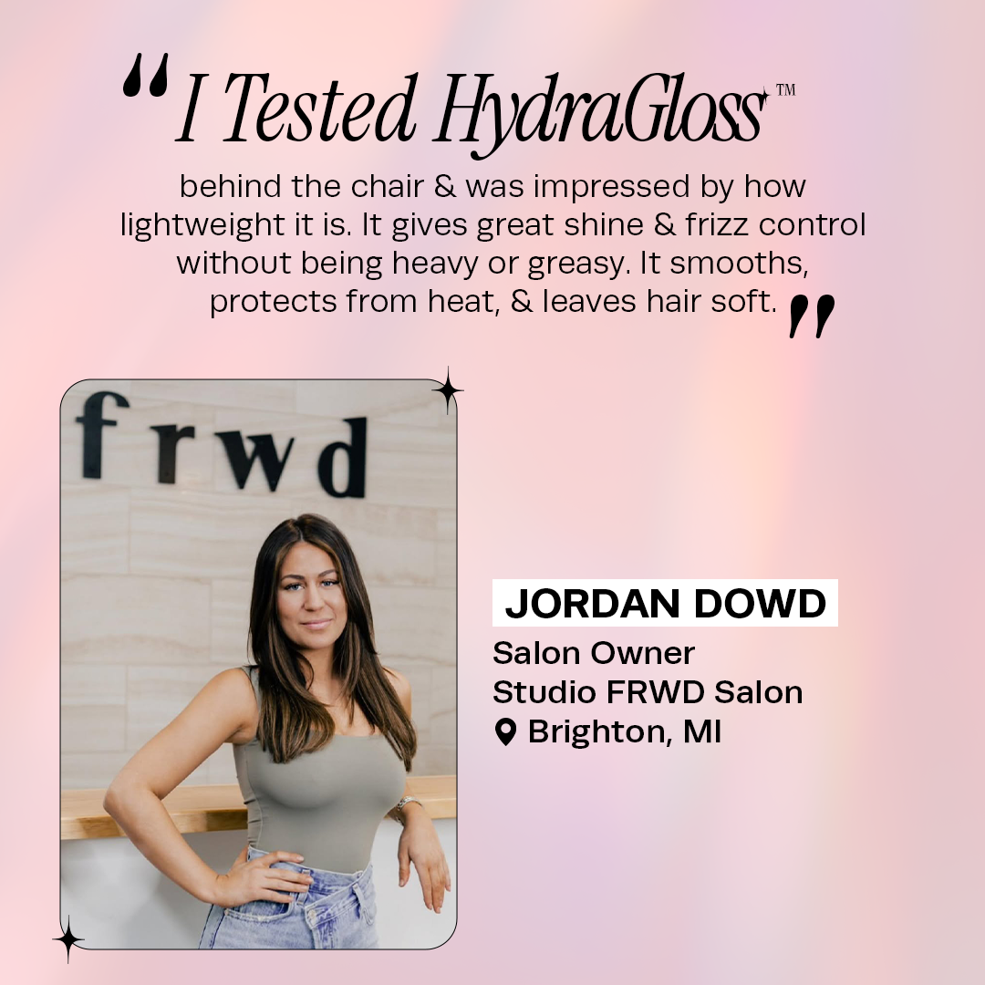 HydraGloss Lightweight Shine & Smoothing Spray