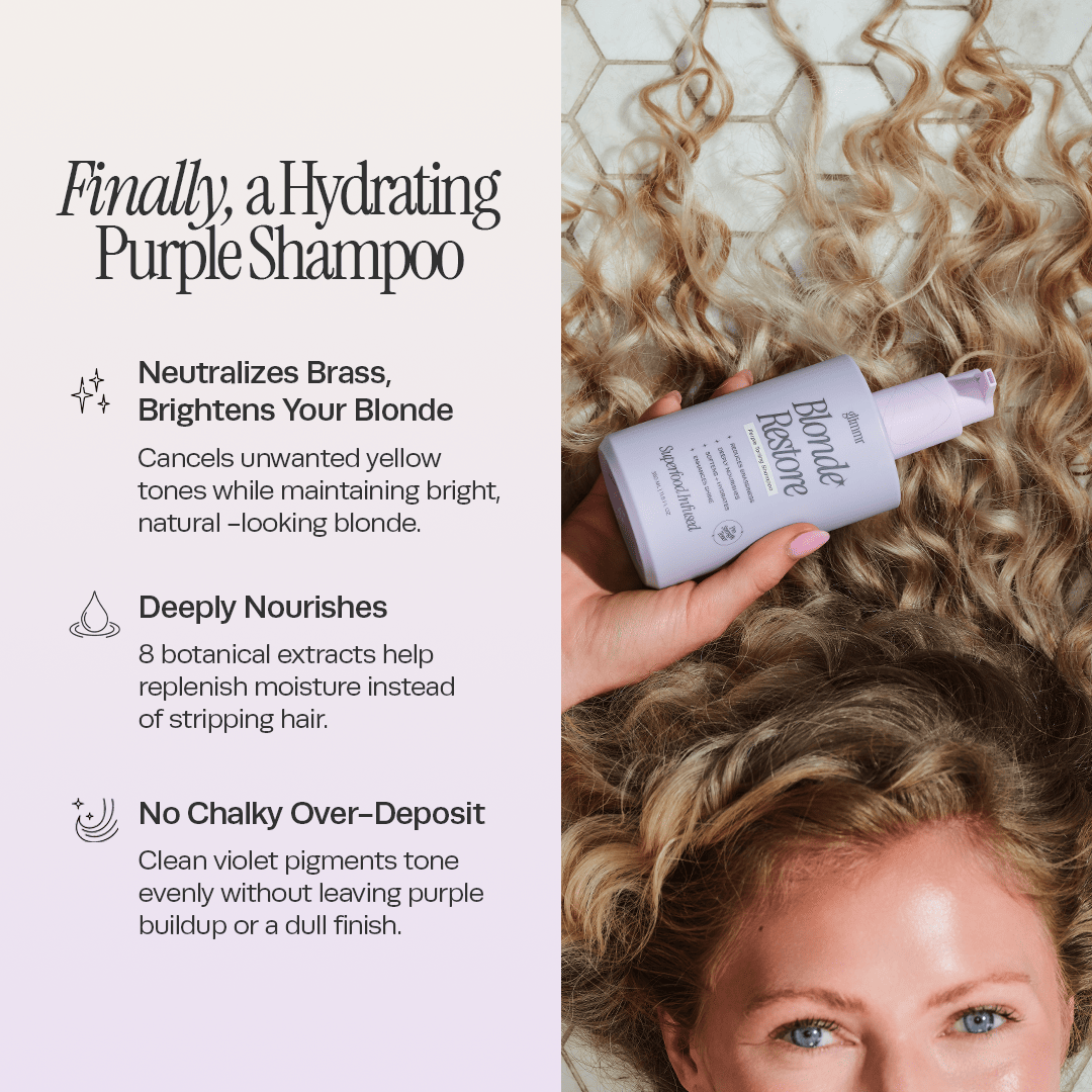 Blonde Restore Purple Toning Shampoo