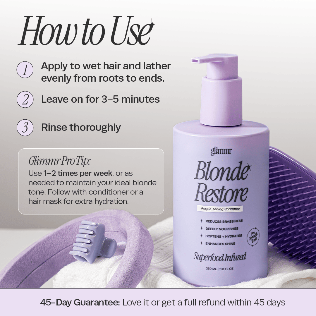 Blonde Restore Purple Toning Shampoo