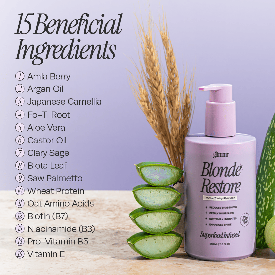Blonde Restore Purple Toning Shampoo